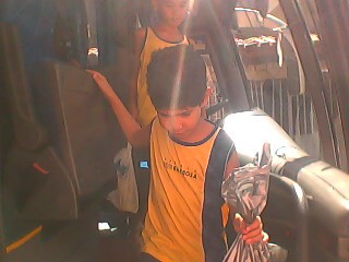 CHEGANDO A ESCOLA...